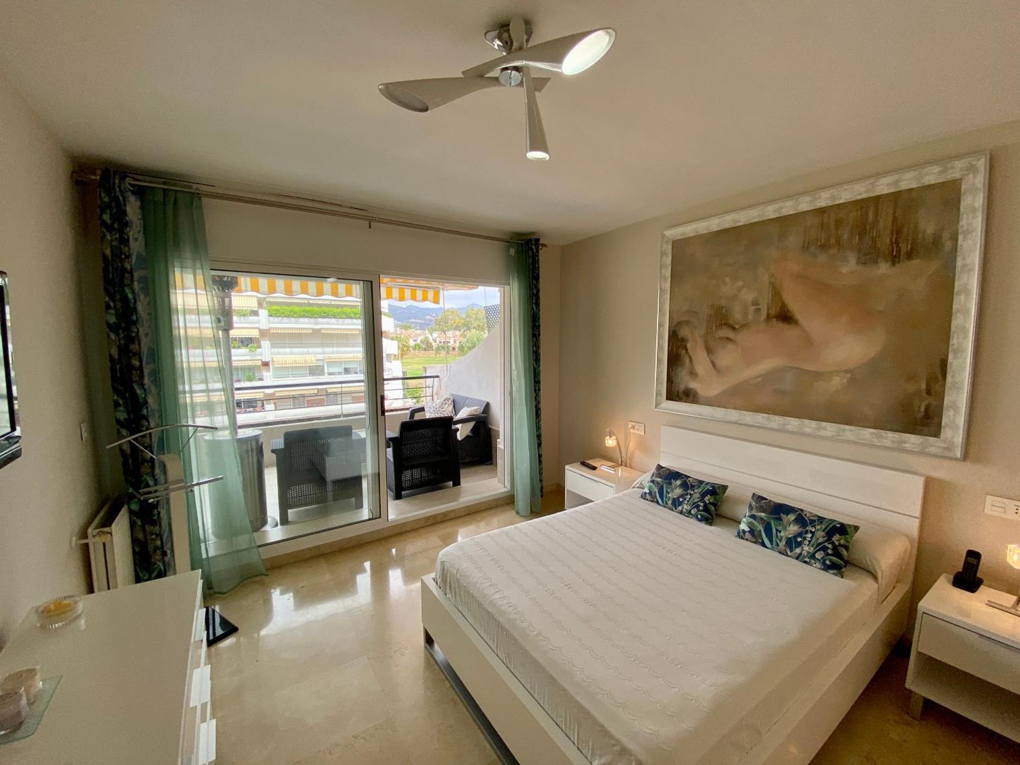 Apartamento Con Vistas Y Terraza En Guadalmina Mad 马尔韦利亚 外观 照片