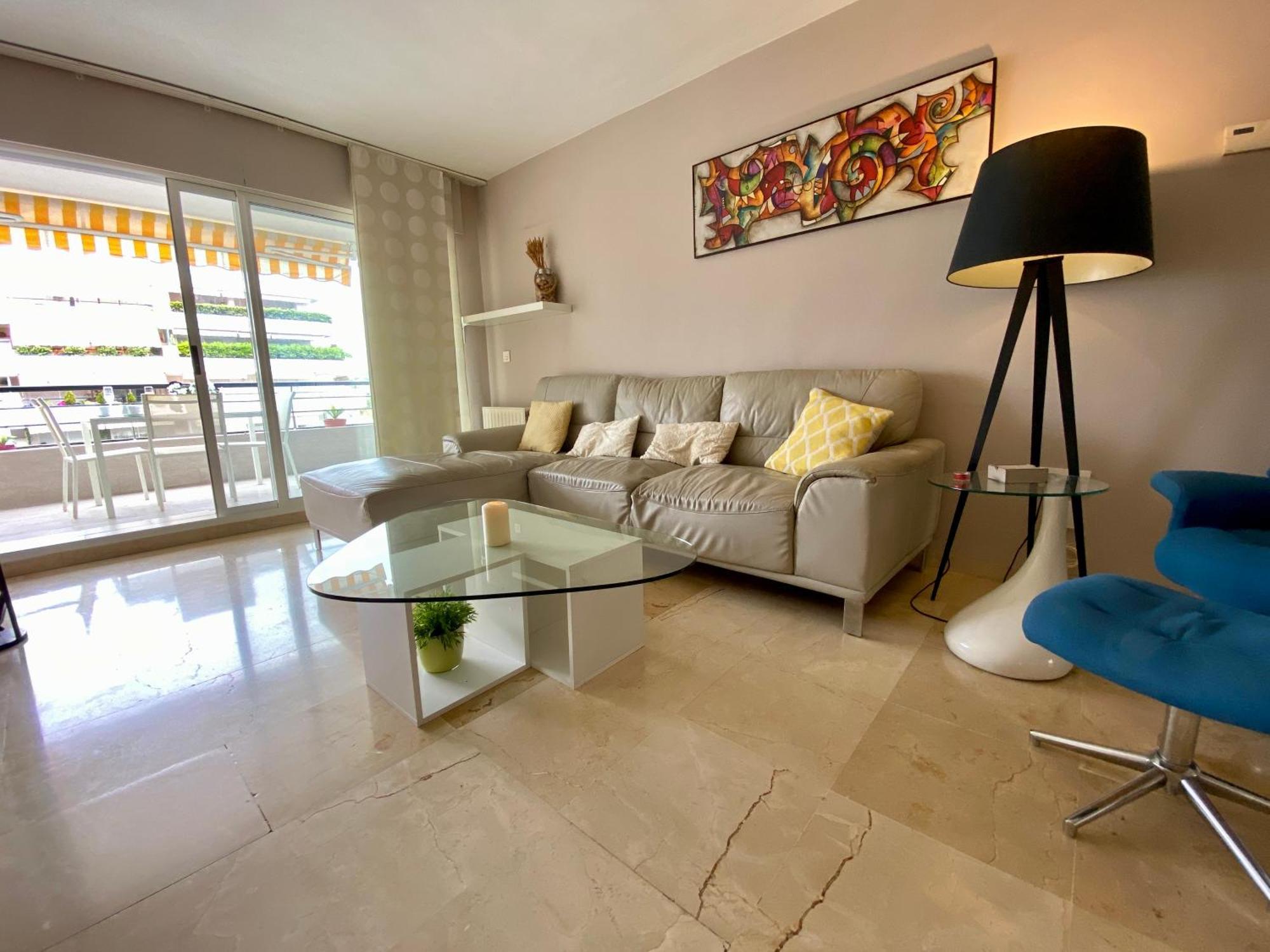 Apartamento Con Vistas Y Terraza En Guadalmina Mad 马尔韦利亚 外观 照片