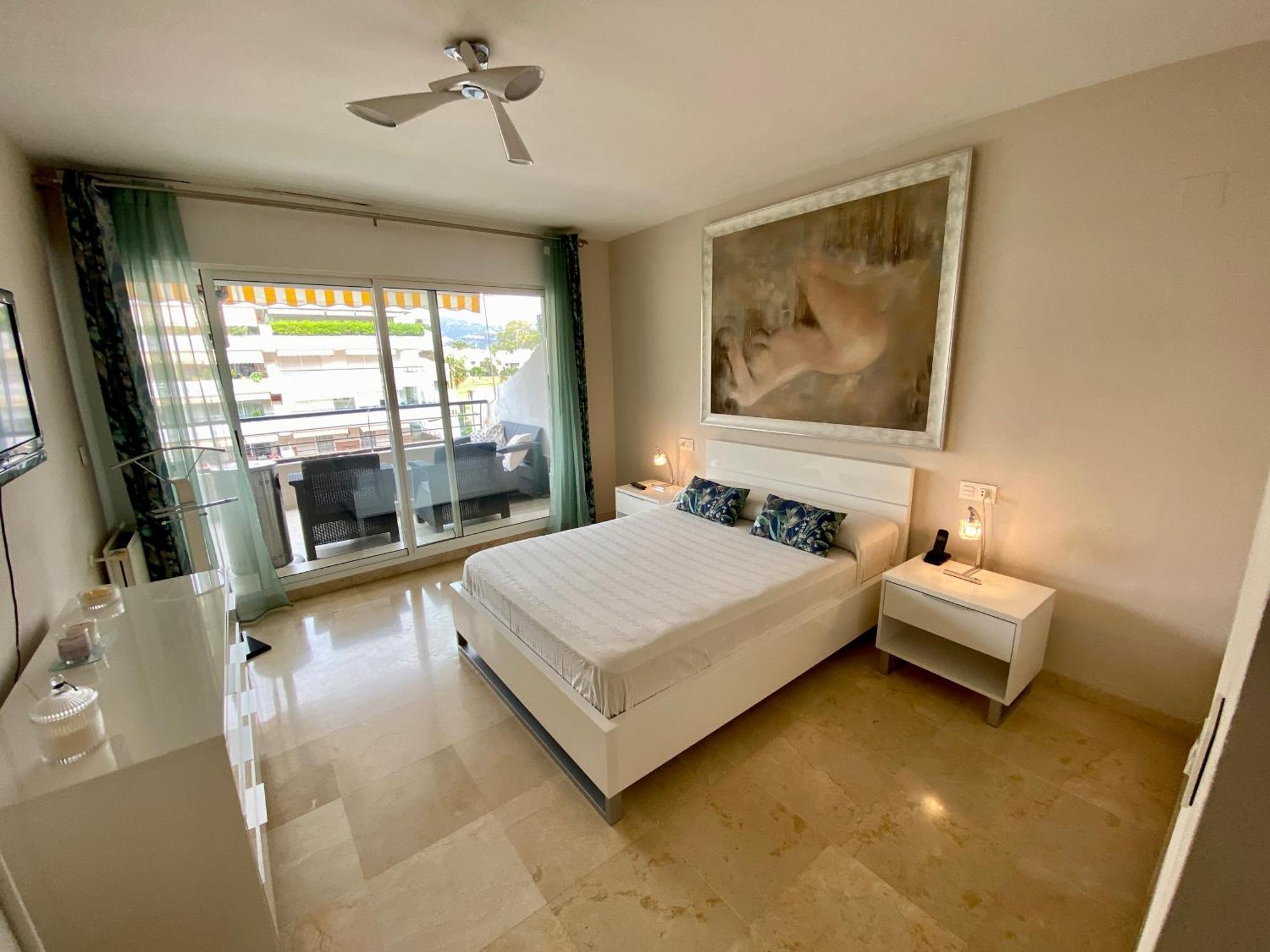 Apartamento Con Vistas Y Terraza En Guadalmina Mad 马尔韦利亚 外观 照片