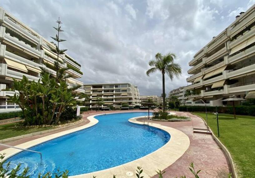 Apartamento Con Vistas Y Terraza En Guadalmina Mad 马尔韦利亚 外观 照片